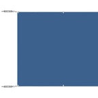 Senkrechtmarkise Blau 180x1000 cm Oxford-Gewebe