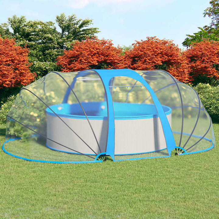 Pool-Kuppel Oval 530x410x210 cm