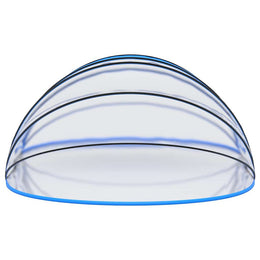 vidaXL Pool-Kuppel Oval 620x410x210 cm