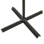 Ampelschirm mit LED-Beleuchtung 300 cm Taupe