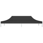 Partyzelt-Dach 6x3 m Schwarz 270 g/m²