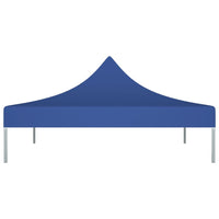 Partyzelt-Dach 2x2 m Blau 270 g/m²