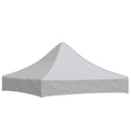 Partyzelt-Dach 2x2 m Weiß 270 g/m²