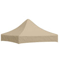Partyzelt-Dach 2x2 m Beige 270 g/m²