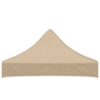 Partyzelt-Dach 2x2 m Beige 270 g/m²