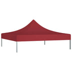 Partyzelt-Dach 2x2 m Burgunderrot 270 g/m²