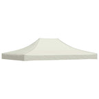 Partyzelt-Dach 4x3 m Creme 270 g/m²