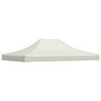 Partyzelt-Dach 4,5x3 m Creme 270 g/m²