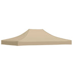 Partyzelt-Dach 4,5x3 m Beige 270 g/m²