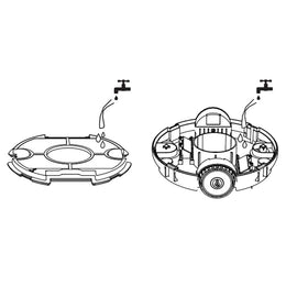 vidaXL Poolroboter Poolreiniger Kabellos 27 W