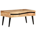 Couchtisch 88x50x42 cm Akazie Massivholz