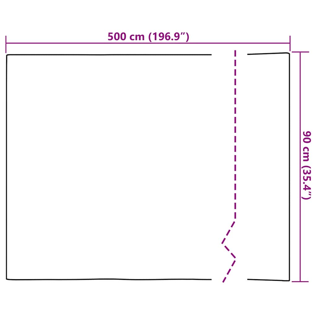 Selbstklebende Möbelfolie Helle Eiche 500x90 cm PVC