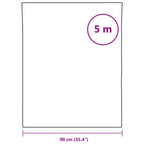 Selbstklebende Möbelfolie Hochglanz-Silbern 500x90 cm PVC
