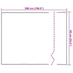 Selbstklebende Möbelfolie Hochglanz-Golden 500x90 cm PVC