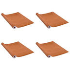 Türfolien Selbstklebend 4 Stk. Helle Eiche 210x90 cm PVC