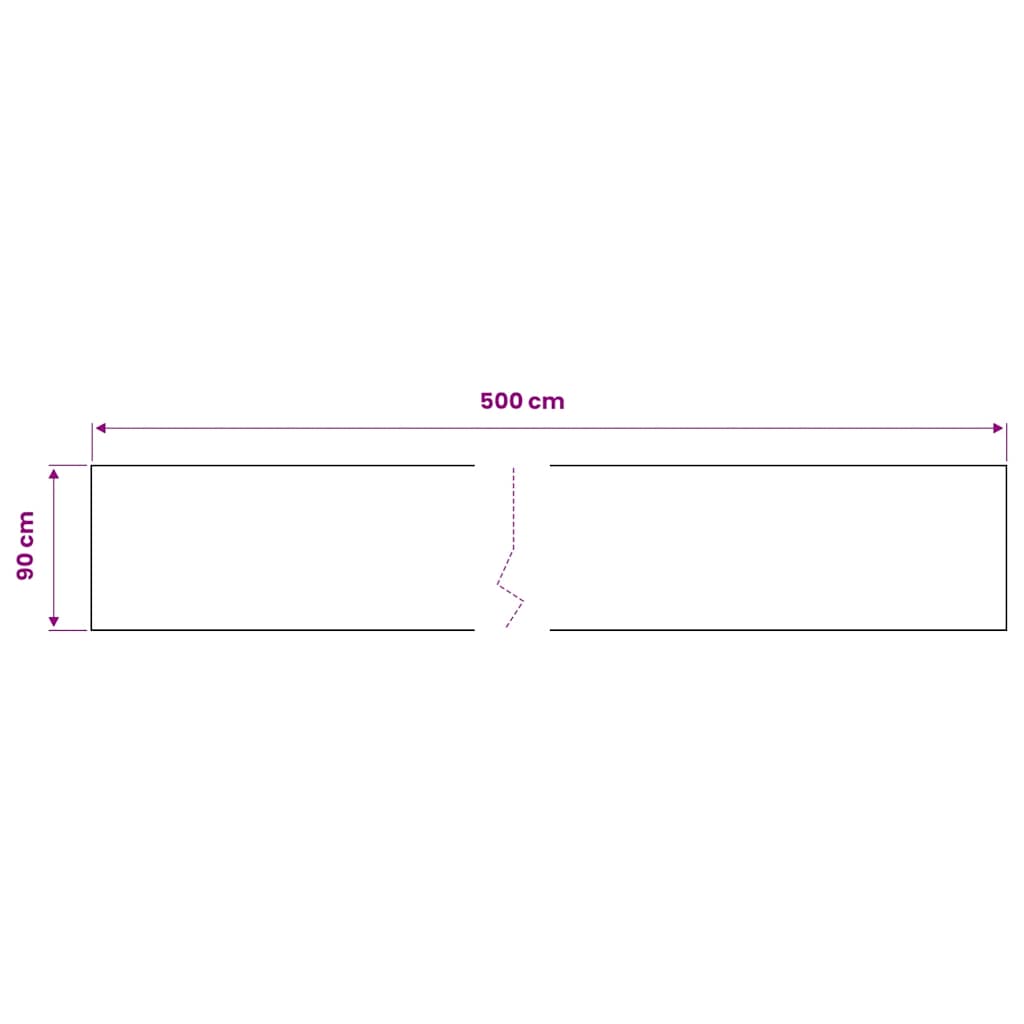 Möbelfolien Selbstklebend 2 Stk. Weiß 500x90 cm PVC