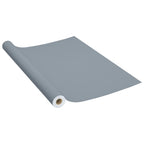 Möbelfolien Selbstklebend 2 Stk. Grau 500x90 cm PVC