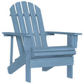 Adirondack-Gartenstuhl Massivholz Tanne Blau