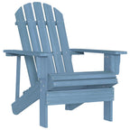 Adirondack-Gartenstuhl Massivholz Tanne Blau