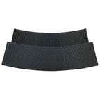 4-tlg. Gartenbar-Set mit Kissen Schwarz