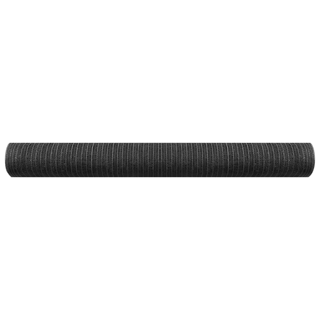 Zaunblende Anthrazit 1,8x10 m HDPE 150 g/m²