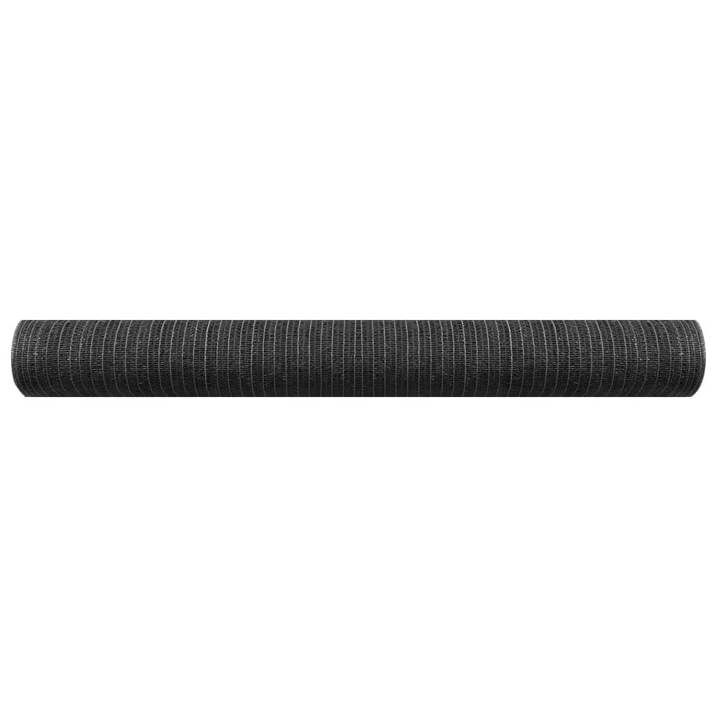 Zaunblende Anthrazit 1,5x10 m HDPE 195 g/m²