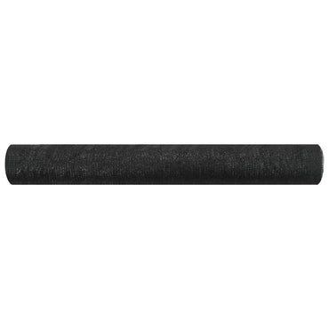 Zaunblende Schwarz 1,2x50 m HDPE 75 g/m²