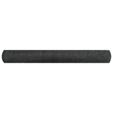 Zaunblende Schwarz 1,5x25 m HDPE 150 g/m²