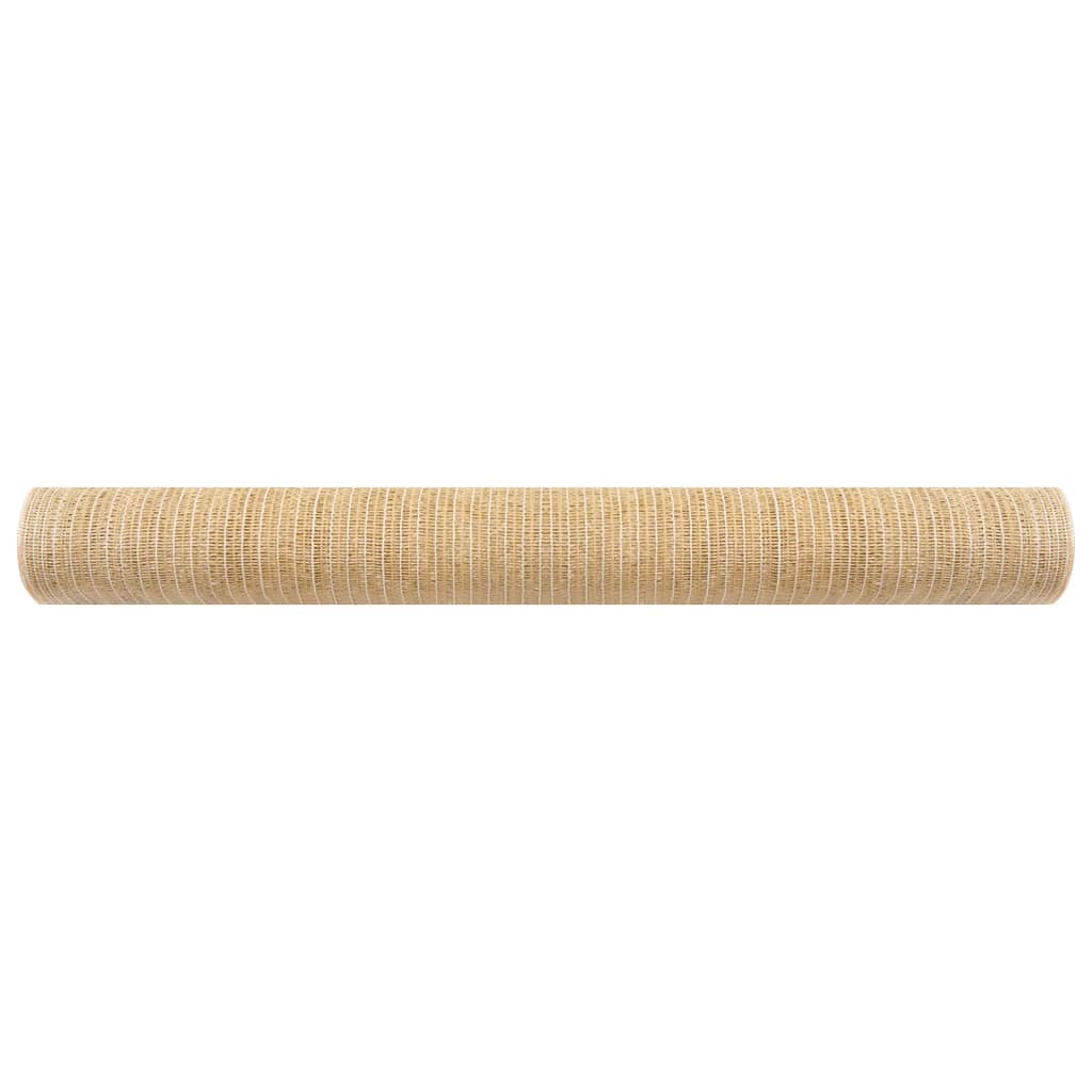 Zaunblende Beige 2x10 m HDPE 75 g/m²
