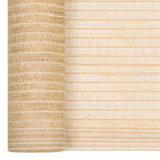 Zaunblende Beige 3,6x10 m HDPE 75 g/m²