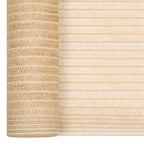 Zaunblende Beige 1,8x50 m HDPE 195 g/m²