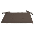 Klappbare Gartenstühle 2 Stk. mit Kissen Bambus