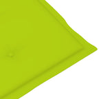 Verstellbare Gartenstühle 2 Stk. mit Auflagen Massivholz Akazie