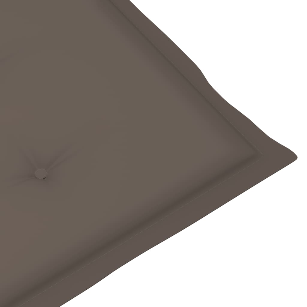 Verstellbare Gartenstühle 3 Stk. mit Auflagen Massivholz Akazie