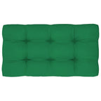2-Sitzer-Palettensofa Schwarz Imprägniertes Kiefernholz