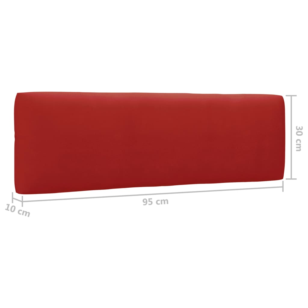 4-tlg. Paletten-Lounge-Set Grau Imprägniertes Kiefernholz