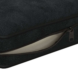Hundesofa Schwarz 72x45x30 cm Plüsch
