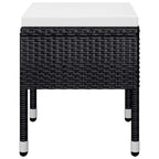 5-tlg. Garten-Essgruppe Schwarz
