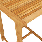 3-tlg. Gartenbar-Set mit Kissen Grau