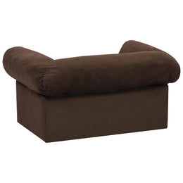 vidaXL Hundesofa mit Schublade Braun 75x50x38 cm Plüsch