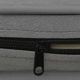 Hundesofa Grau 67x47x36 cm Plüsch