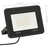 LED-Fluter 30 W Warmweiß