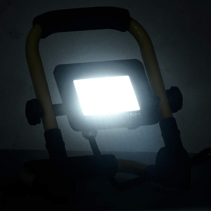 LED-Fluter mit Handgriff 20W Kaltweiß