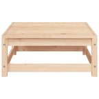 2-tlg. Garten-Lounge-Set mit Kissen Kiefer Massivholz