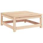 3-tlg. Garten-Lounge-Set mit Kissen Kiefer Massivholz