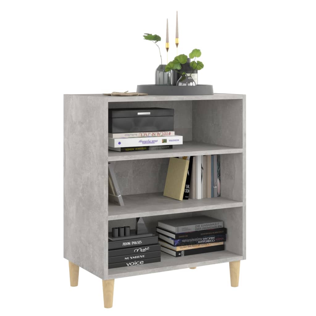 Sideboard Betongrau 57x35x70 cm Holzwerkstoff