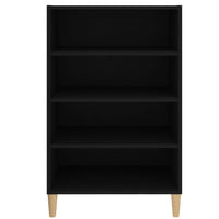 Sideboard Schwarz 57x35x90 cm Holzwerkstoff