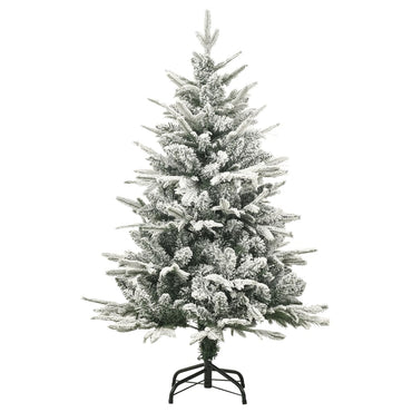 Künstlicher Weihnachtsbaum Beschneit Grün 120 cm PVC PE