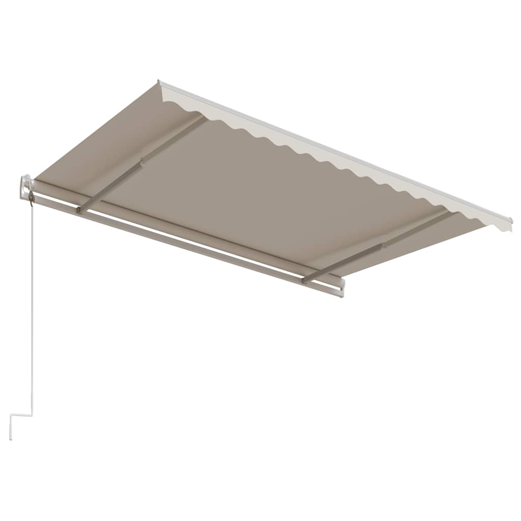 Markise Automatisch Einziehbar 450x300 cm Creme
