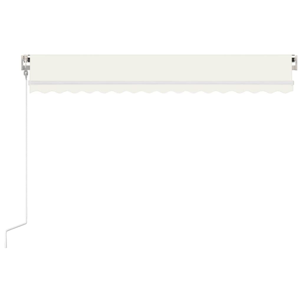 Markise Automatisch Einziehbar 400x350 cm Creme